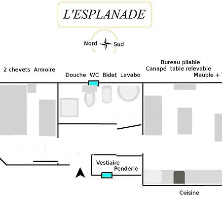 아파트 L'esplanade 니스